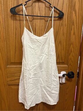 Cotton On Cream Spaghetti-Strap Slip Dress
